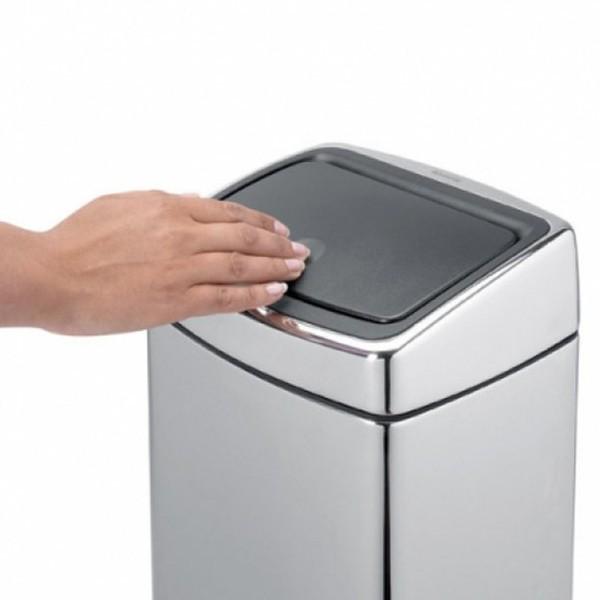 Бак для мусора Brabantia Touch Bin 10 л Темно-серый (477225) - фото 8