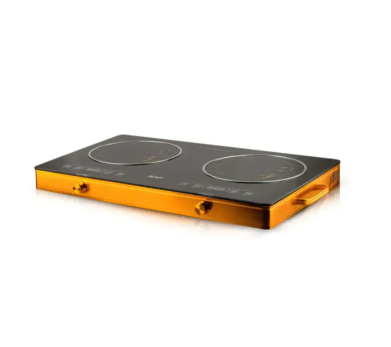 Плита електрическая 2 конфорки инфракрасная Золотой (MER-15301_2091) Плита електрическая 2 конфорки инфракрасная Золотой (MER-15301_2091)