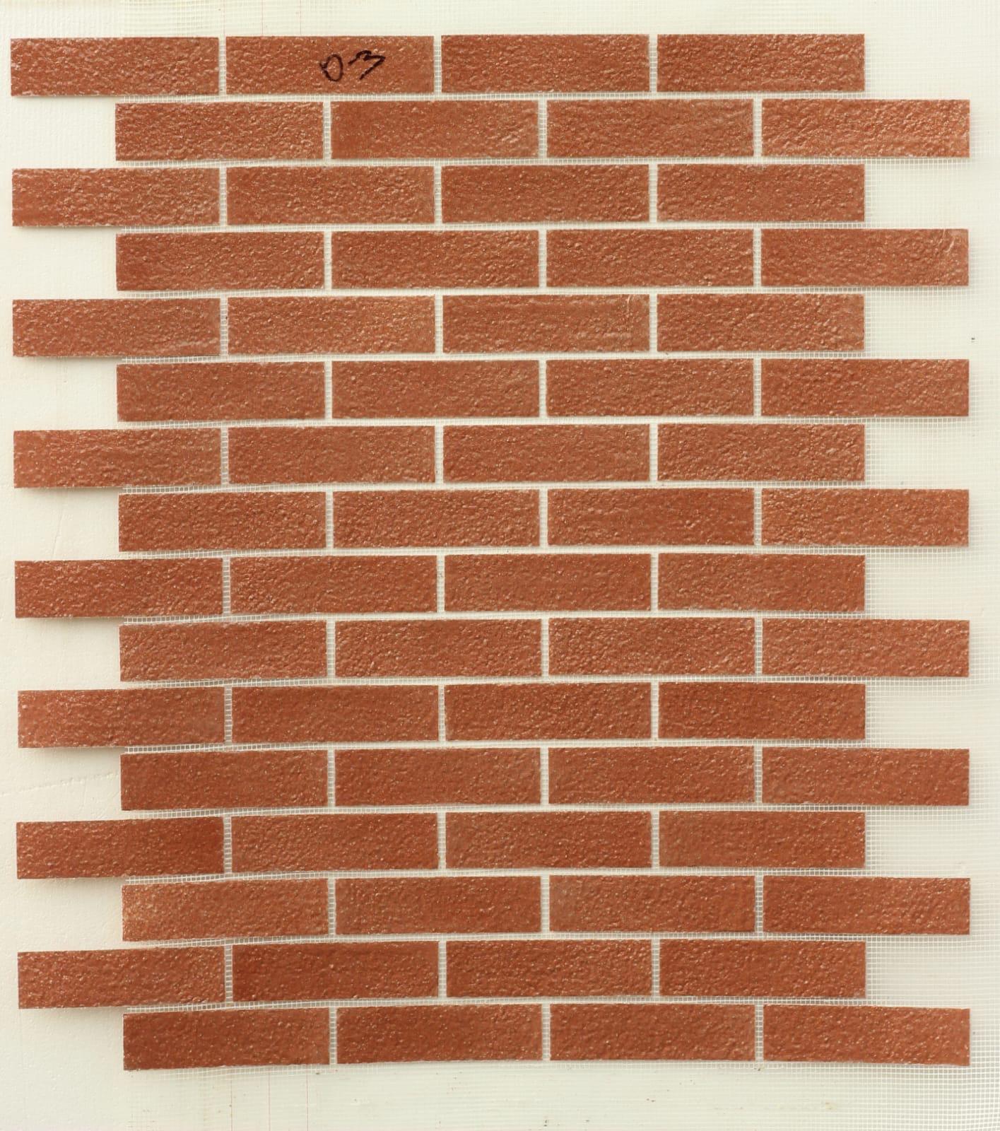 Цегла гнучка з мармурової крихти 10,5 кв. м Помаранчевий (O-3) - фото 2 Цегла гнучка з мармурової крихти 10,5 кв. м Помаранчевий (O-3) - фото 2