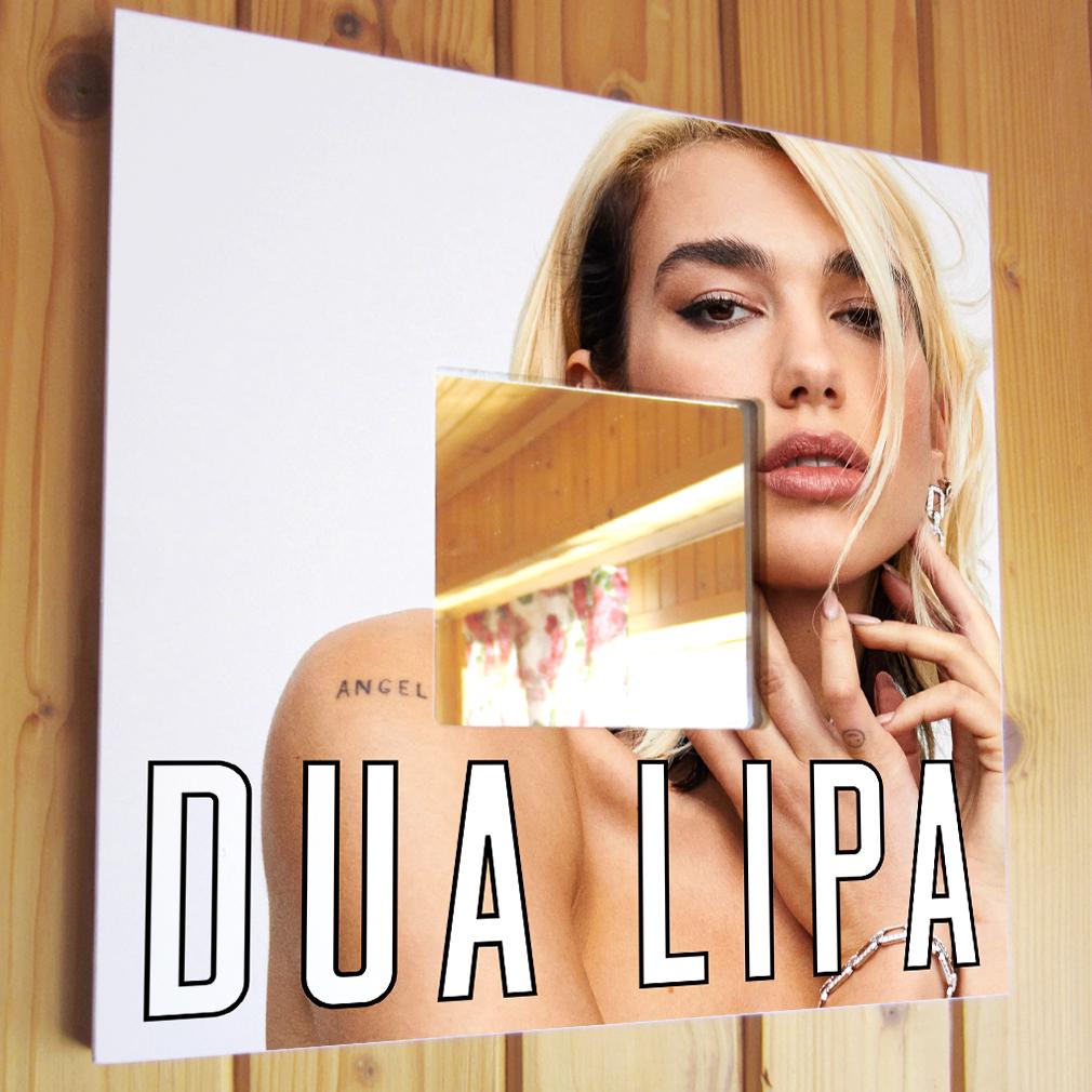 Зеркало Певица Дуа Липа 260х260 мм (M04516)