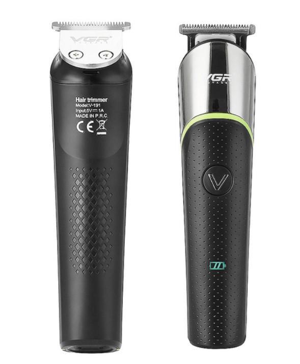 Машинка для стрижки VGR V-191 з індикатором зарядки Чорний (2390000053)