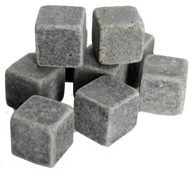 Камені для охолодження напоїв Whiskey Stones багаторазові 9 шт. (KAMEN (НФ-00006947)