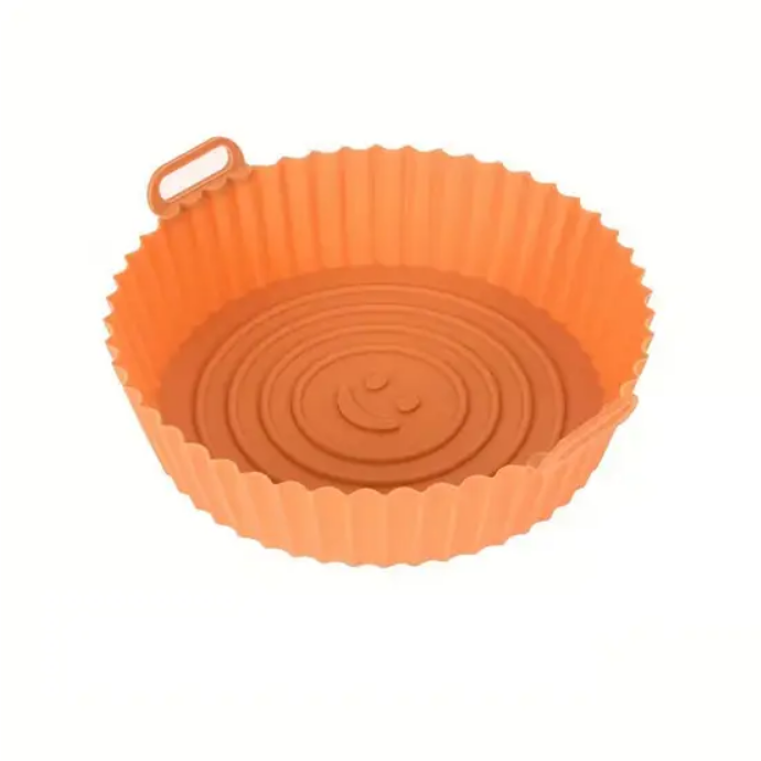 Форма-вкладиш силіконова Q-767 для аерогрилів та аерофритюрниць Помаранчевий Форма-вкладиш силіконова Q-767 для аерогрилів та аерофритюрниць Помаранчевий