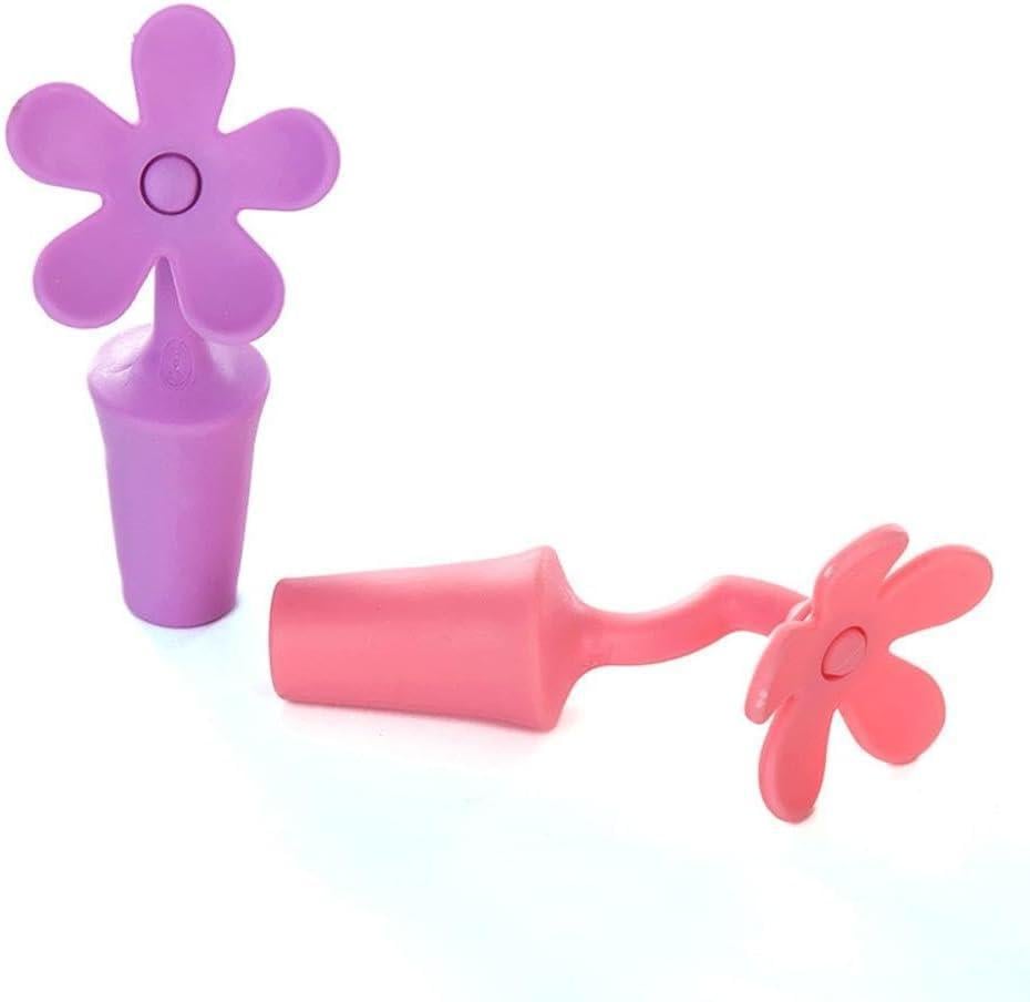 Корок силіконовий Квітка для пляшок 1 шт. Рожевий (27086233) - фото 9 Корок силіконовий Квітка для пляшок 1 шт. Рожевий (27086233) - фото 9