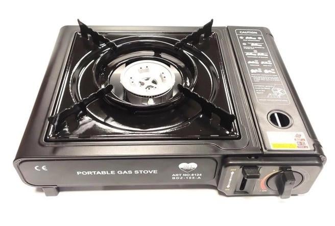 Газовая плита с пьезоподжигом Portable Gas Stove BK-167-A + 3 балона газу (0171) - фото 2