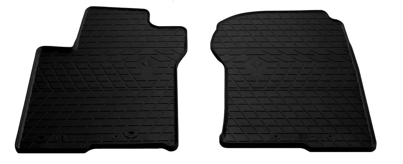 Килимки гумові Stingray для Toyota Land Cruiser Prado 150 09/Lexus GX II 10 design 2016 передні 2 шт. (1022292)