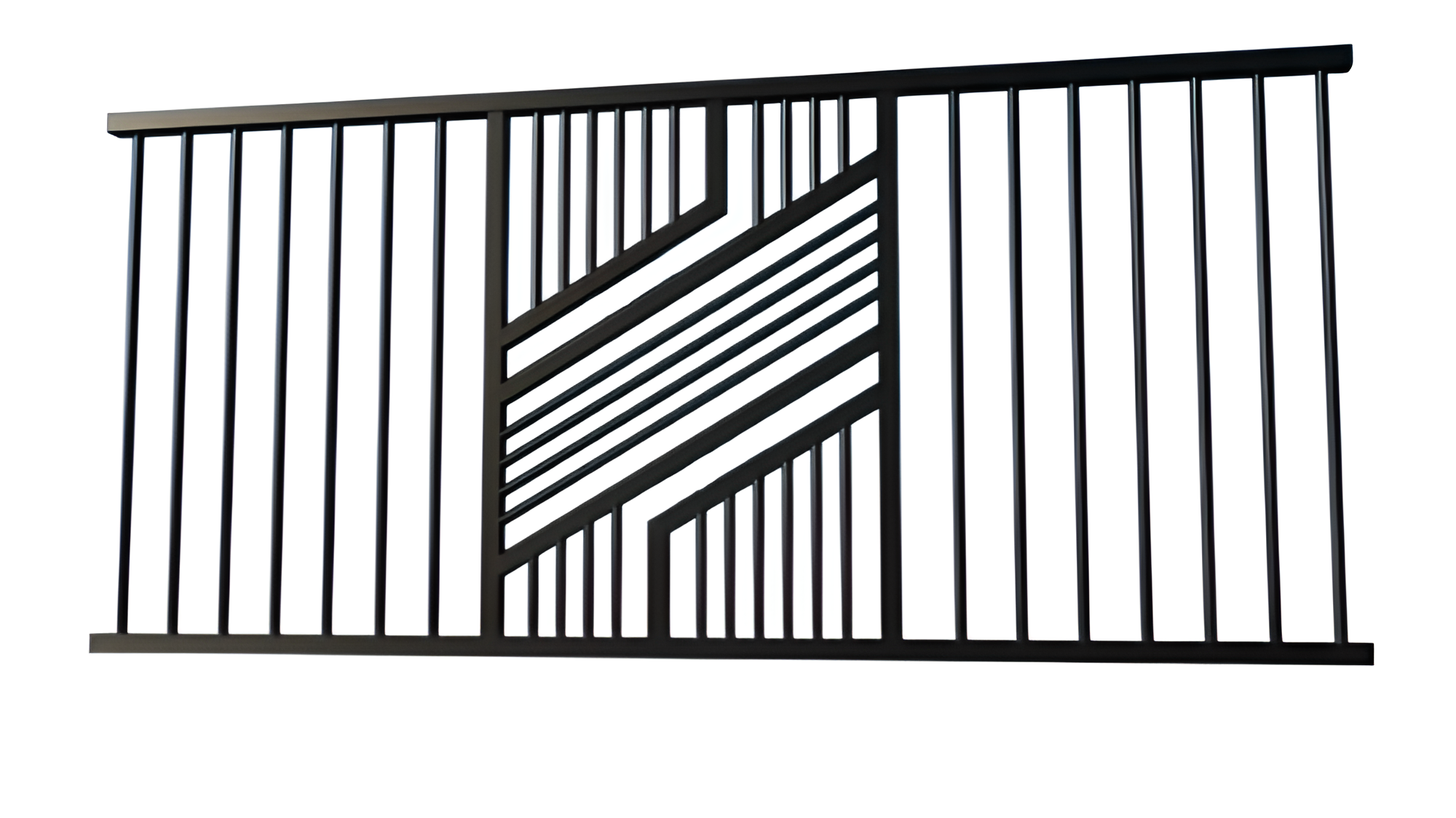 Забор секционный металлический порошковая покраска 1200х2000 мм