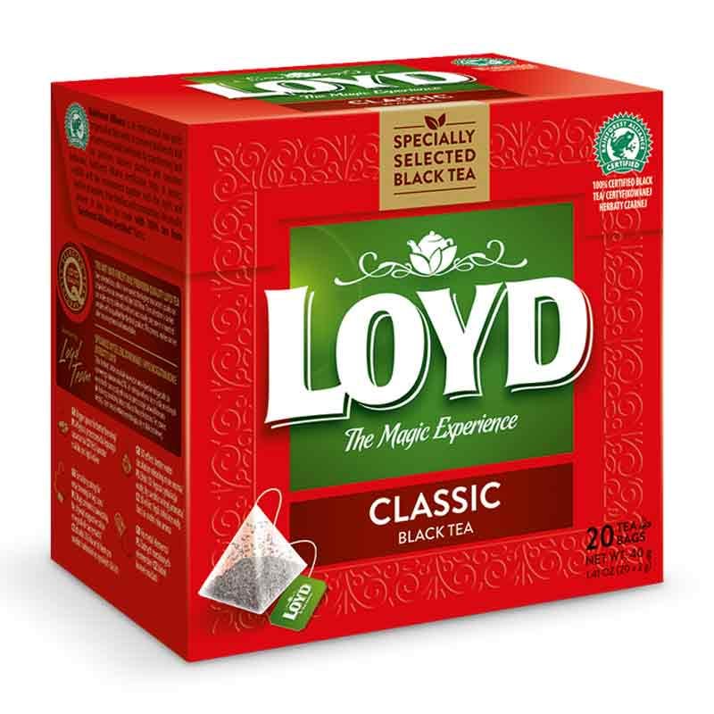 Чай в пірамідках Loyd Classic 2 г х 20 шт.