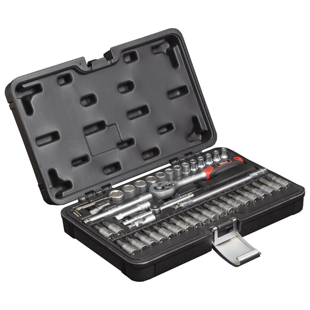 Набір насадок торцевих/біт Ultra CrV Taiwan 1/4" 46 шт. (6003162) - фото 7