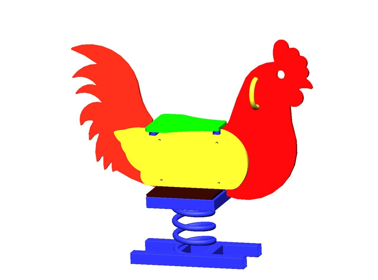 Гойдалка на пружині Півник (315/пр)