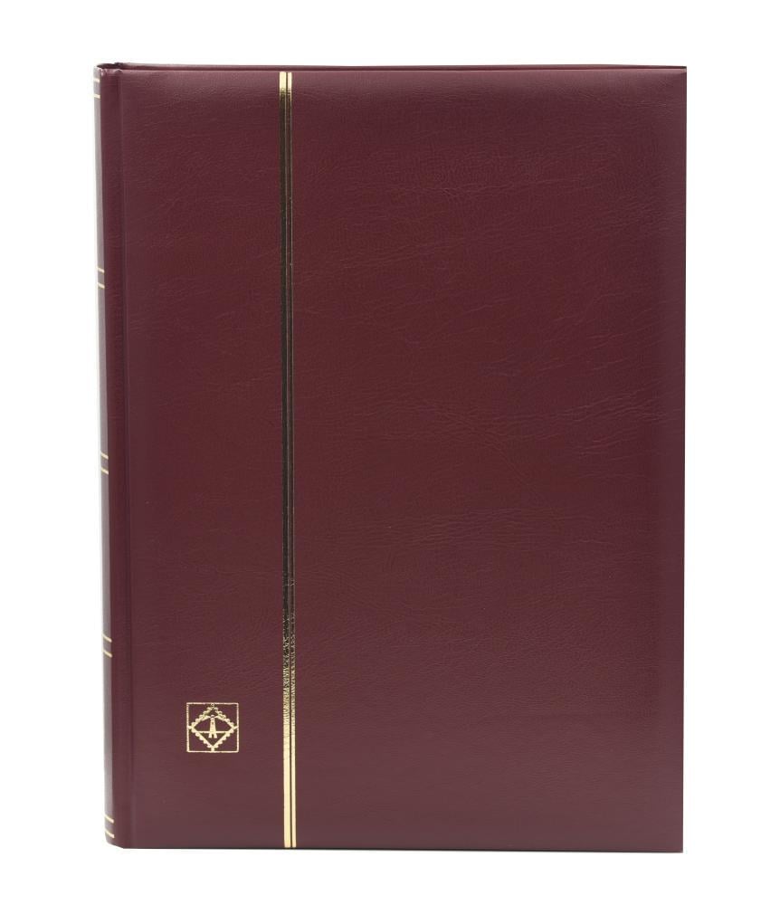 Альбом для марок Leuchtturm COMFORT на 64 страницы Красный (А19609)