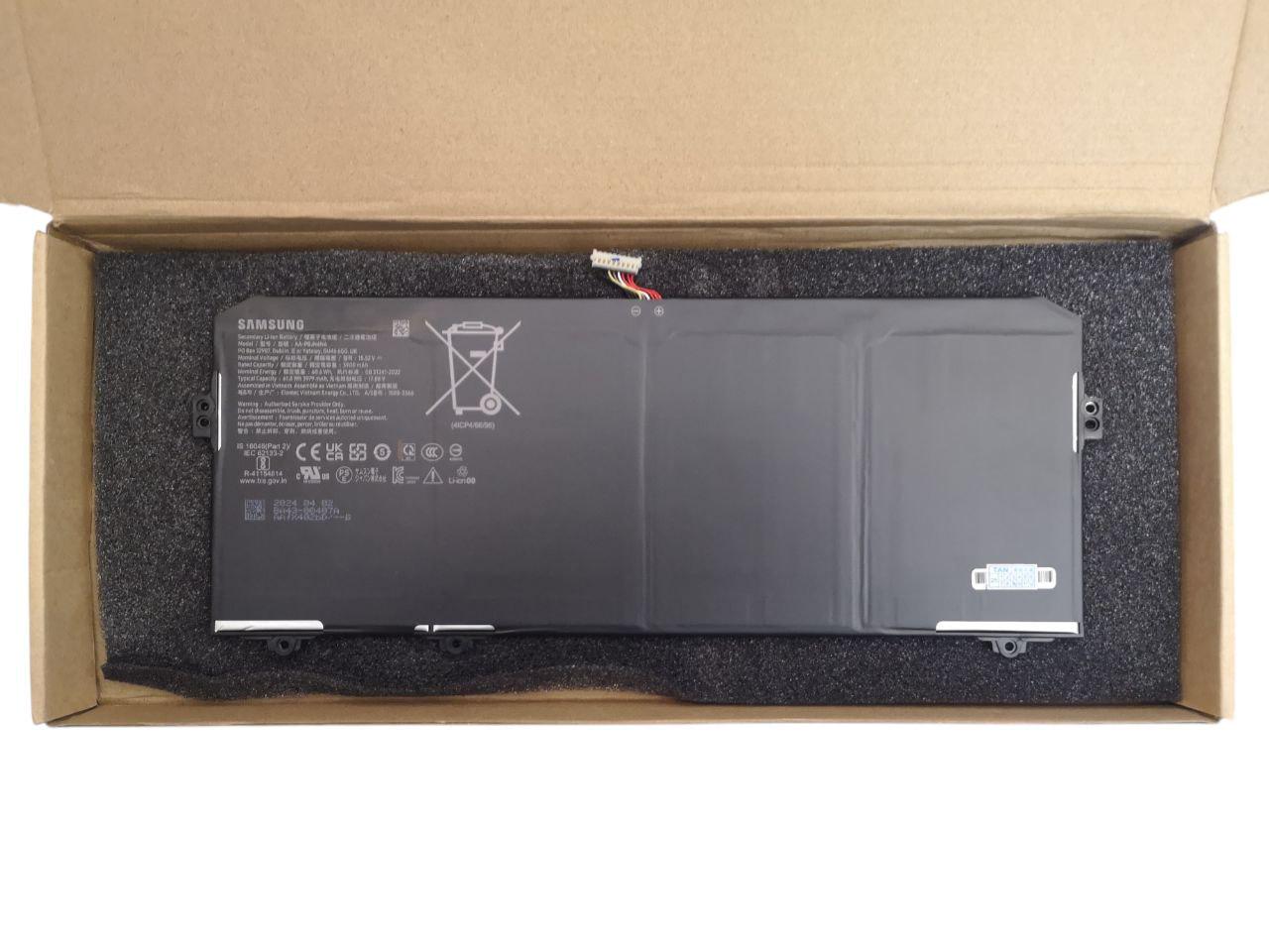 Аккумулятор для Samsung Galaxy Book 4 Edge 16" NP960XMA/BA43-00407A/AA-PBJN4N6 3979 mAh 60,6Wh (000013128)