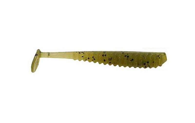 Силіконовий віброхвіст Reins Aji Ringer Shad №001 для мікроджига їстівний 1.6" 15 шт. Watermelon Seed (6538)