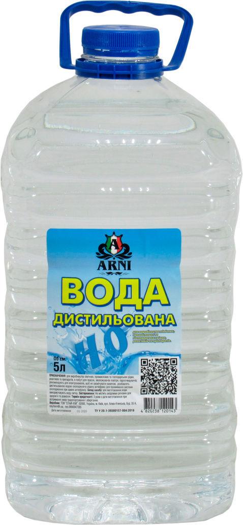 Дистиллированная вода ARNI 5 л (0100784)