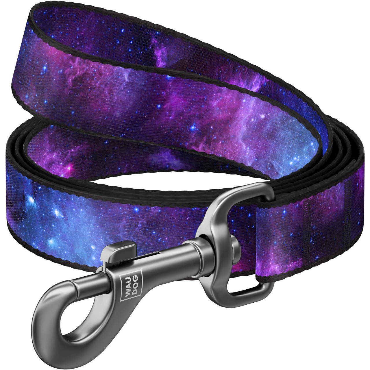 Поводок для собак нейлоновый Waudog Nylon NASA21 300 см 25 мм (762-0148)