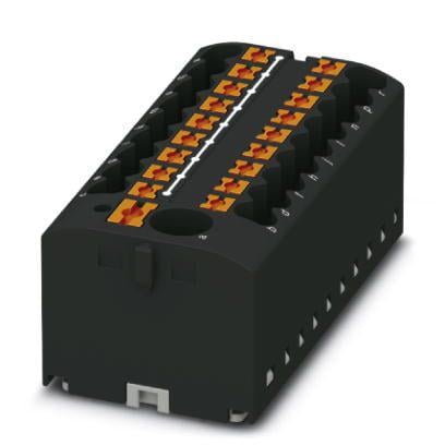 Розподільний блок Phoenix Contact PTFIX 6/18X2,5 BK 450В 24A Push-in Чорний (3273388)