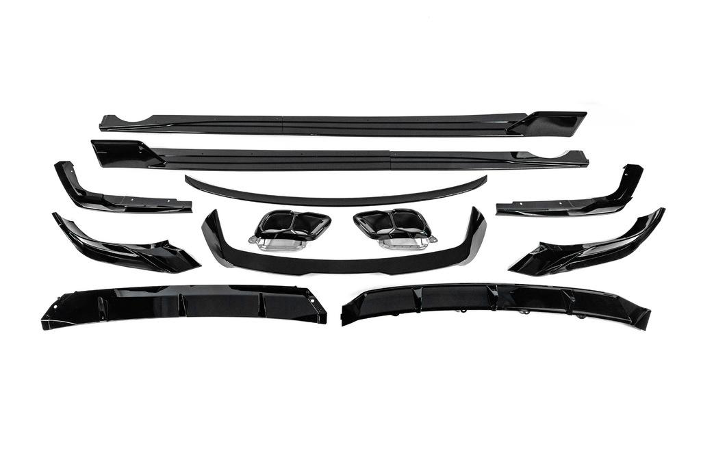 Комплект обвесов Paradigm Black Knight GBT для BMW X7 G07 2019- гг. abs-пластик Черный