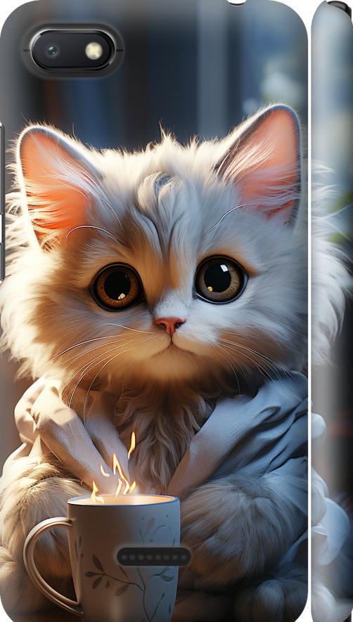 Чехол на Xiaomi Redmi 6A White cat (5646m-1531-42517)
