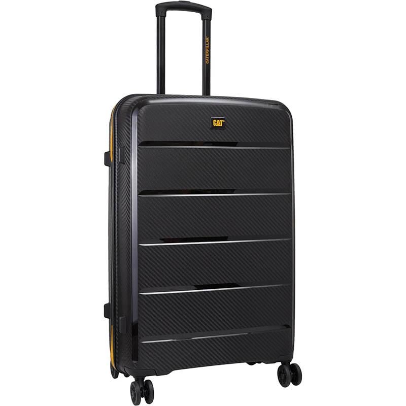 Валіза на 4-х колесах CAT CoolRack L 103 л Чорний (84382.01) Валіза на 4-х колесах CAT CoolRack L 103 л Чорний (84382.01)