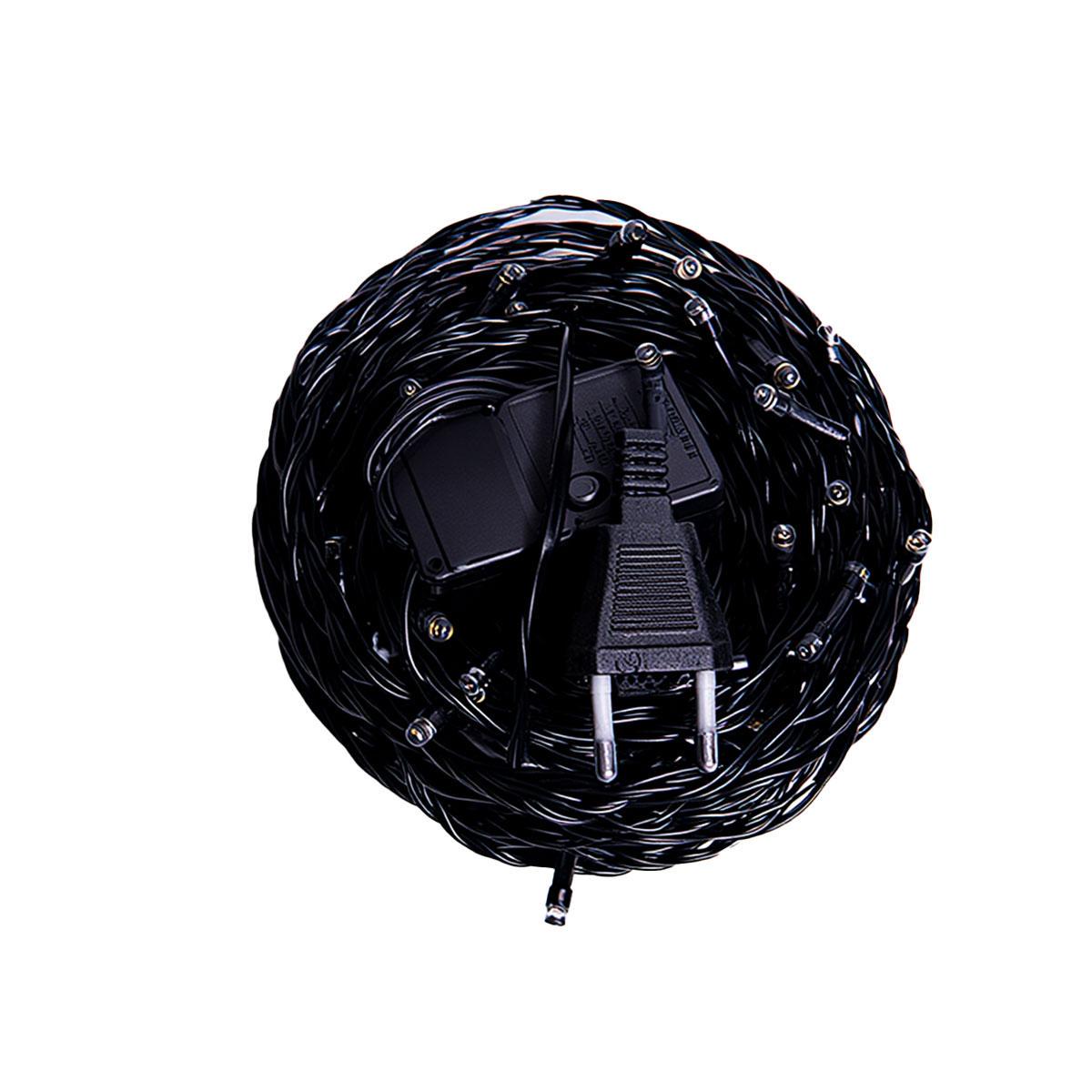 Гірлянда кімнатна Нитка W220LED22MBY 22 м 220 LED Чорний/Жовтий (29912743) - фото 6 Гірлянда кімнатна Нитка W220LED22MBY 22 м 220 LED Чорний/Жовтий (29912743) - фото 6