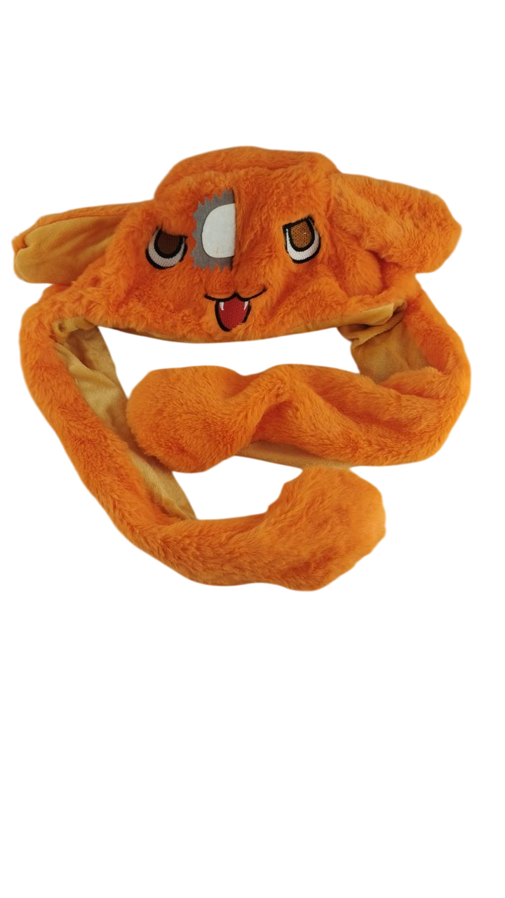 Шапка з вушками Пошана Помаранчевий (000030) - фото 2