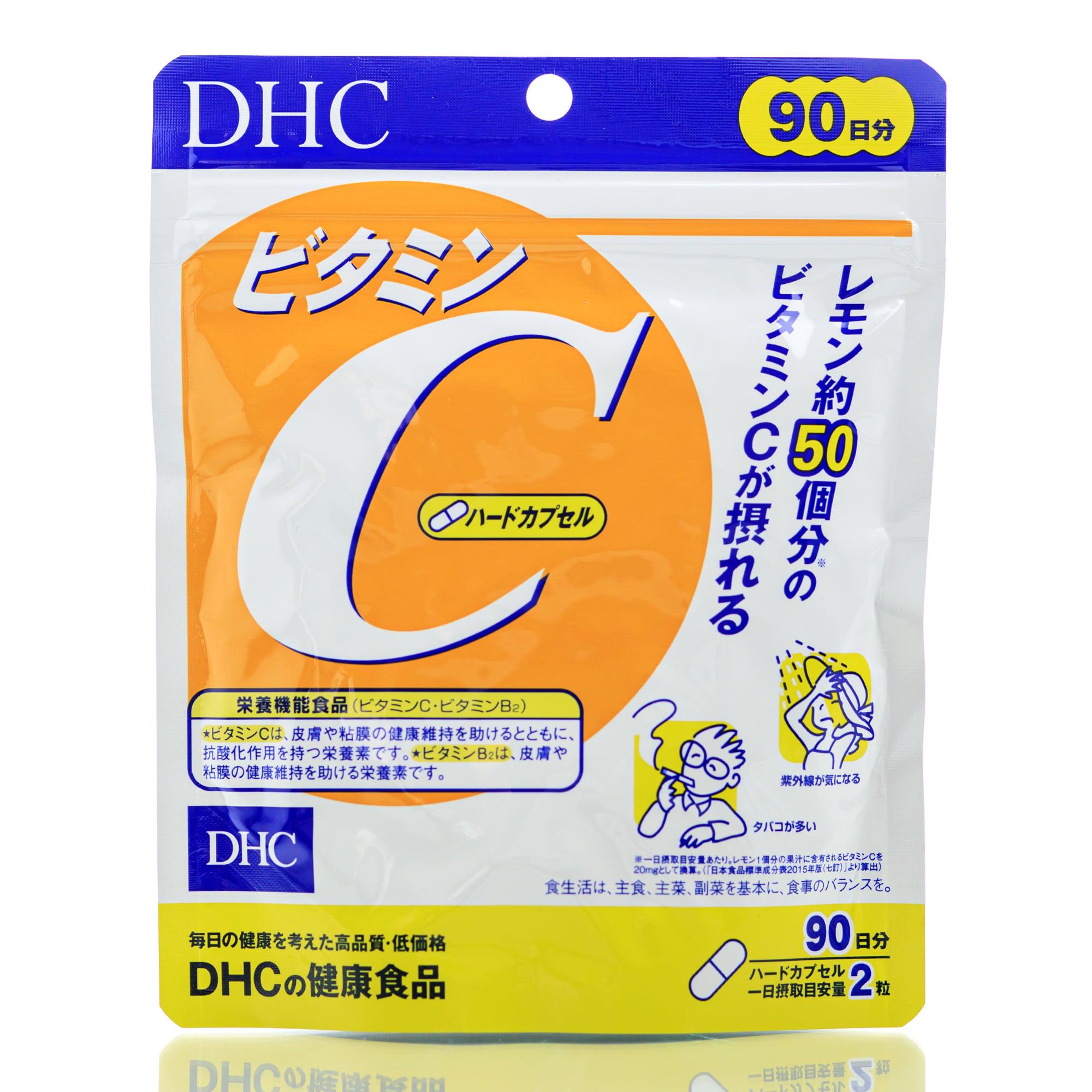 Витамин С DHC Vitamin C 1000 мг 90 дн. 180 шт. - фото 1