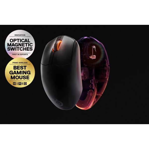 Компьютерная мышка SteelSeries Prime Wireless Черный (62593) - фото 8