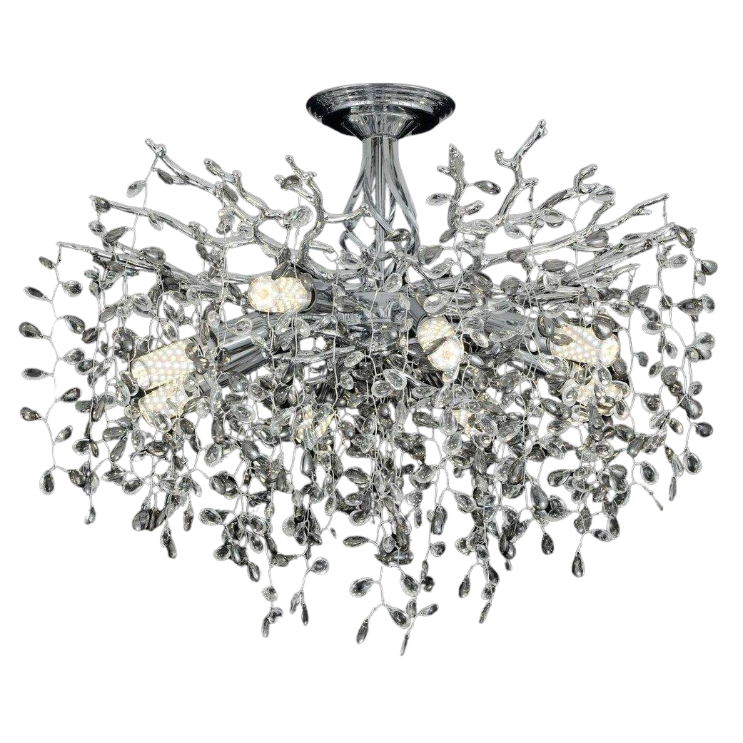 Люстра хрустальная Ш C33031-600 CH хрустальные гроздья (SP000044005)