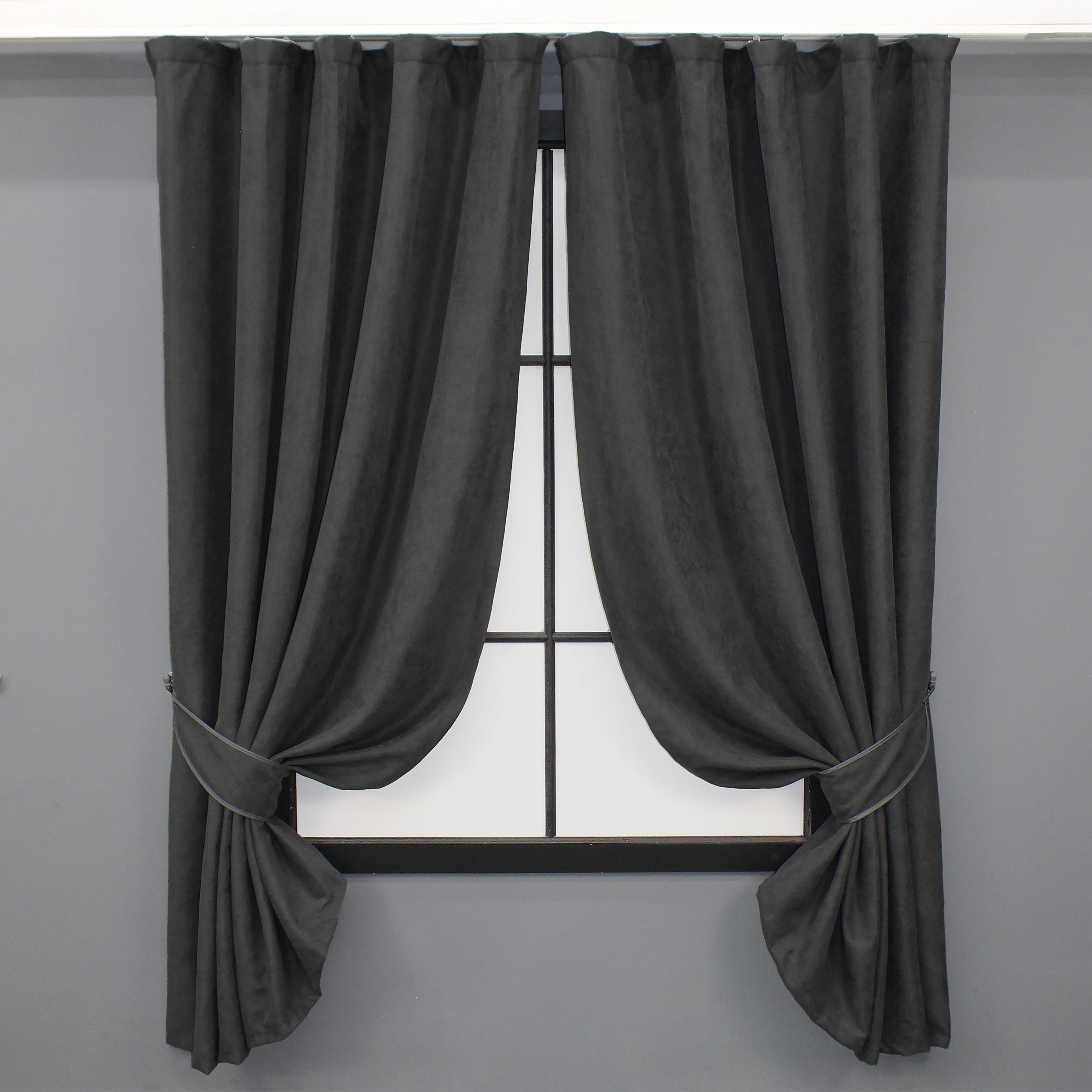 Комплект коротких штор VR-Textil микровелюр Petek № 1495ш 140х170 см 2 шт. Молочный (35-0209)