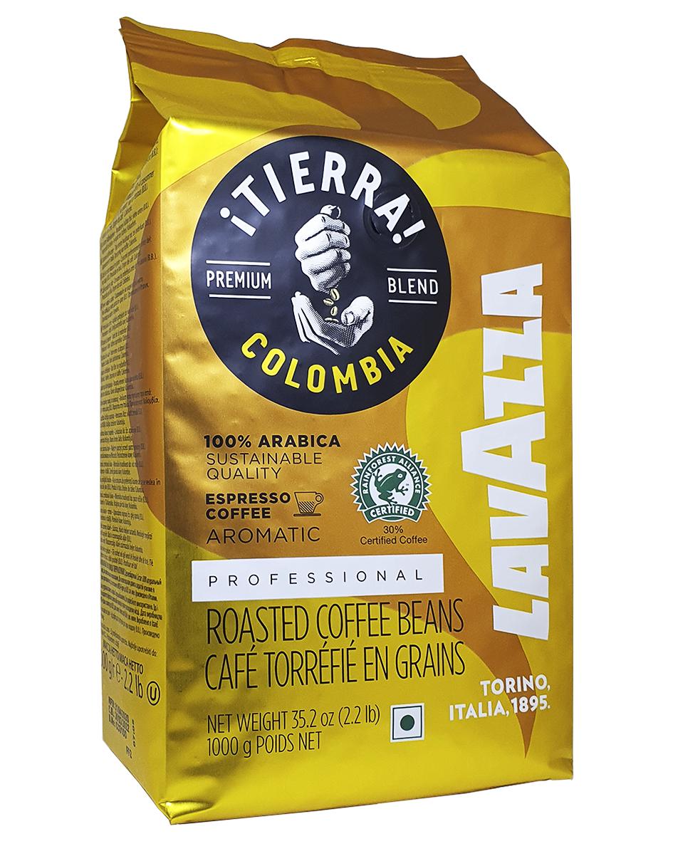 Кофе Lavazza Tierra Colombia зерновой 1 кг (55354) Кофе Lavazza Tierra Colombia зерновой 1 кг (55354)