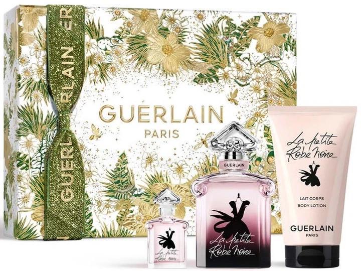 Подарочный набор для женщин Guerlain La Petite Robe Noire парфюмированная вода 50 мл/лосьон для тела 75 мл/мини парфюмированная вода 5 мл (383450)