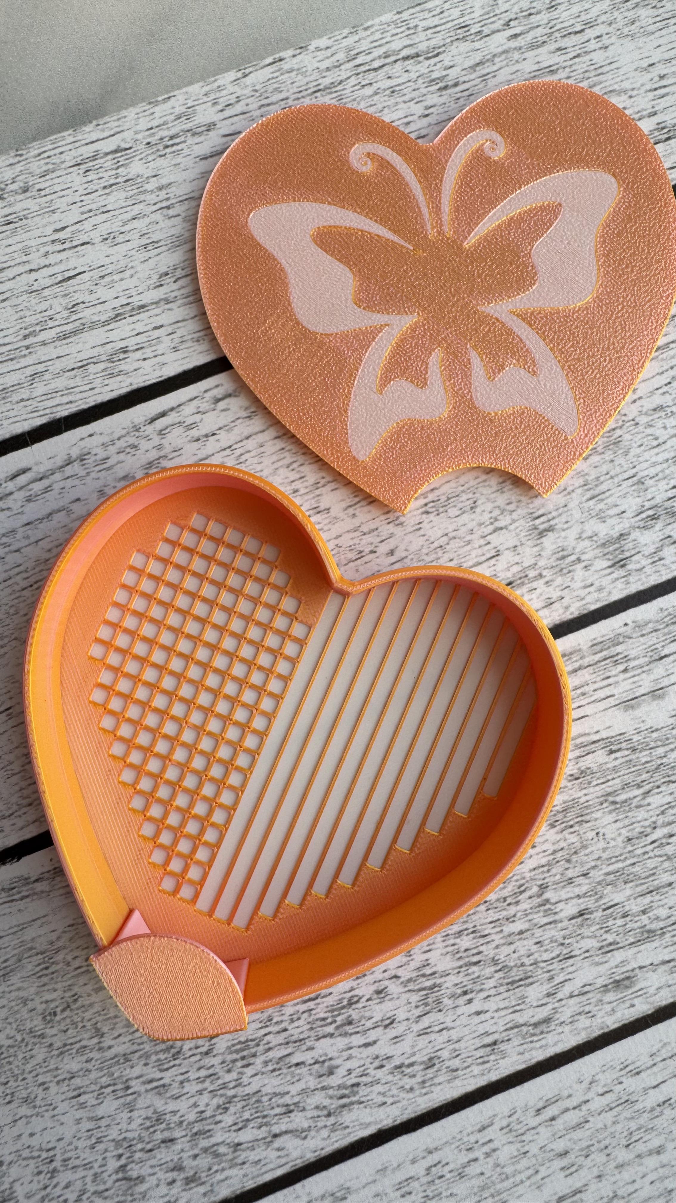 Лоток авторский сердце маленькое (25790078) - фото 3 Лоток авторский сердце маленькое (25790078) - фото 3