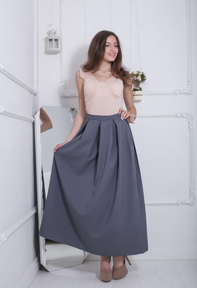 Юбка женская Podium Kerry 17976-GREY XS Серый