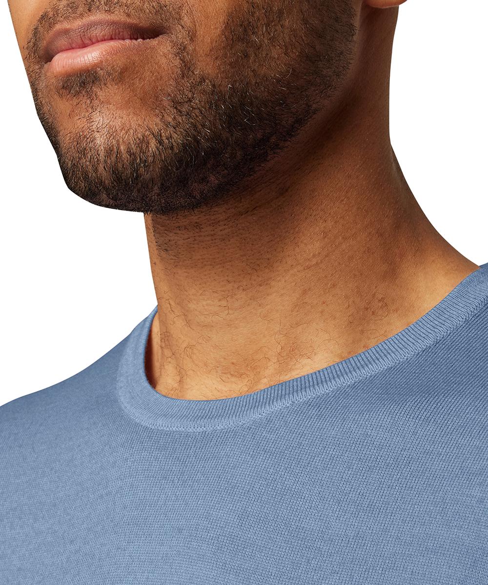 Джемпер чоловічий вовняний XXL Блакитний (C5 50700.5037.6226-XXL) - фото 5 Джемпер чоловічий вовняний XXL Блакитний (C5 50700.5037.6226-XXL) - фото 5