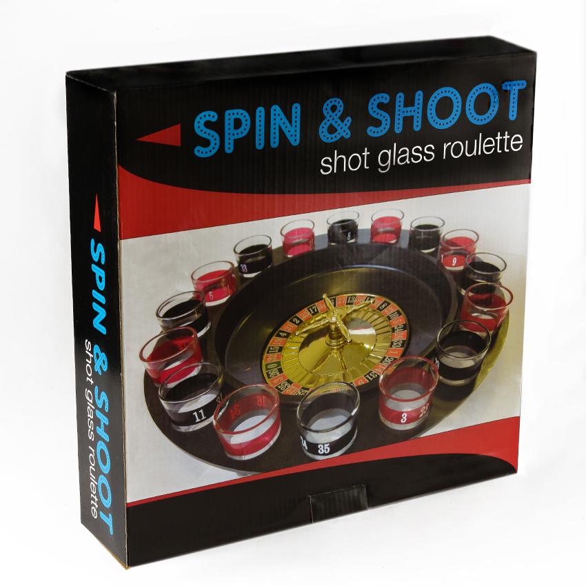 Настольная игра Пьяная рулетка 16 рюмок - фото 2