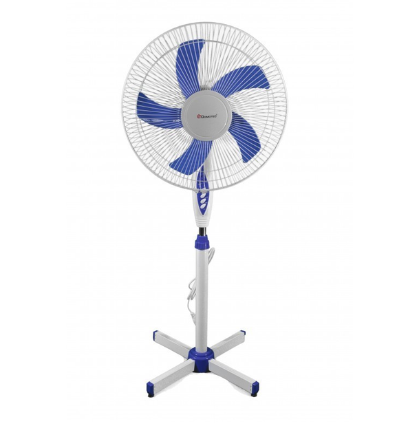 Вентилятор напольный Domotec MS-1621 16" 40 Вт D 43 см 3 скорости с пультом (21724822)