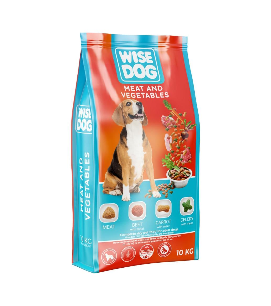 Корм сухой для собак Wise Dog мясо и овощи 500 г (km-47636)