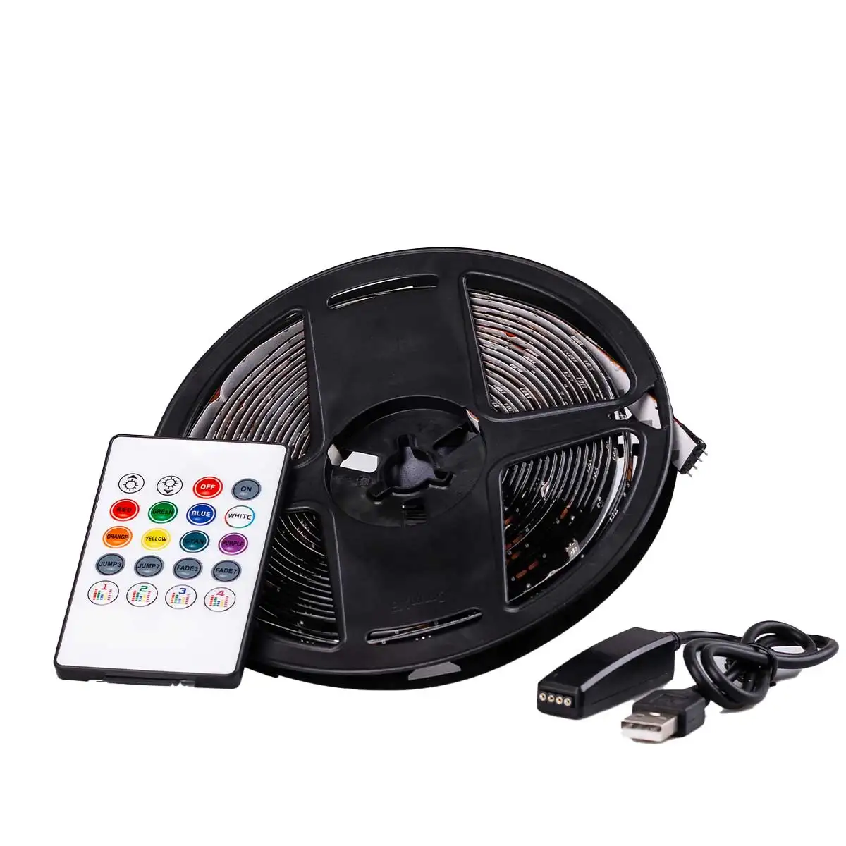 Світлодіодна стрічка GarlandoPro TVLIGHTRGB TV Light 5 м з пультом Різнокольоровий (118-107-TVLIGHTRGB)