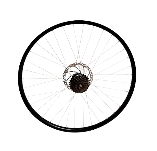 Колесо велосипедное заднее на 8 звезд дисковое тормоза 180 мм 29" (2099888883)