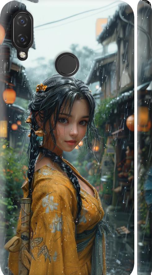 Чехол на Huawei Nova 3i Anime-girl (6133m-1541-42517)