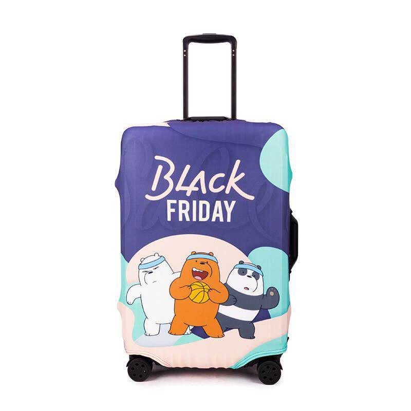 Чехол для чемодана Turister Black Friday размер L Разноцветный