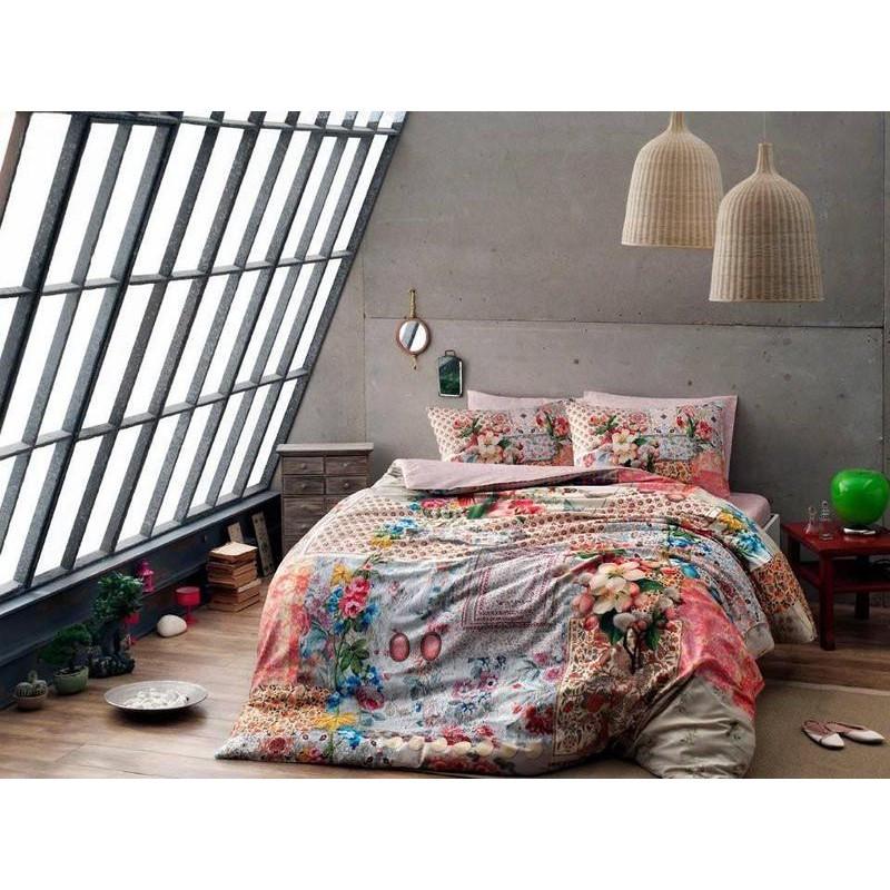 Постельное белье TAC Stella pembe евро (2000022085724)