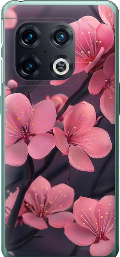 Чохол на OnePlus 10 Pro Пурпурова сакура (6075u-2588-42517)