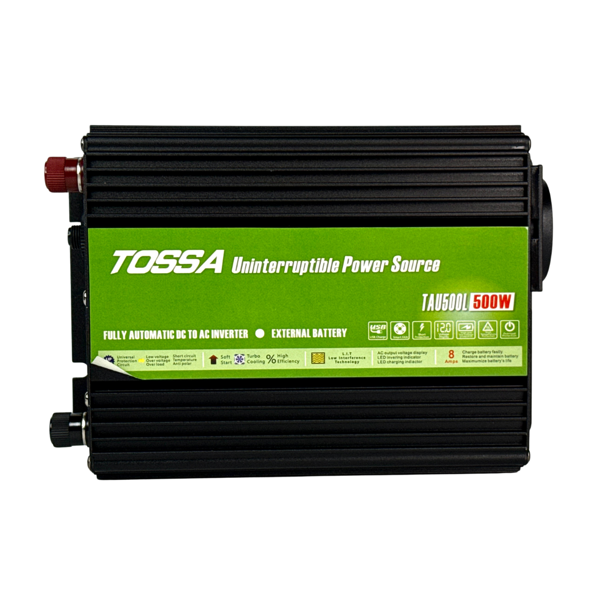 Инвертор Tossa с функцией UPS 12-220 V 500 W (UA005-T)
