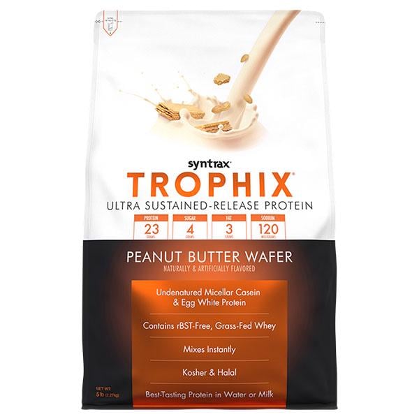 Протеин Syntrax Trophix 5.0 2270 г 73 порции Peanut Butter Wafer (000026084)
