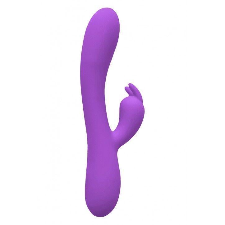 Вибратор-кролик Wooomy Gili-Gili Vibrator with Heat отросток с ушками/подогрев до 40°С Purple (SO7412)