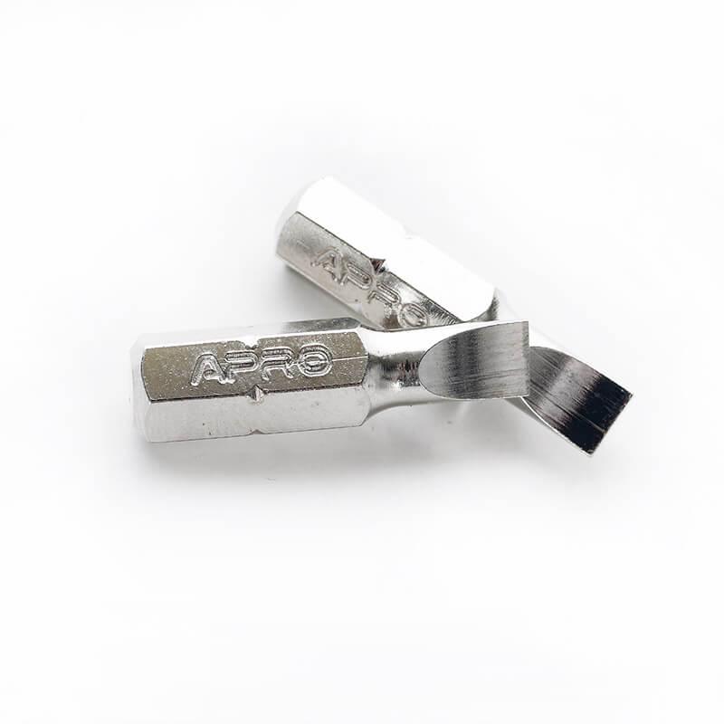 Біта Apro хром SL5х25 мм 10 шт./уп. (309123) - фото 3