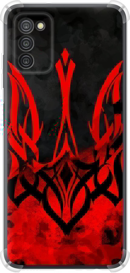 Чехол на Samsung Galaxy A03s A037F Герб Украины v2 (5312sp-2381-42517)