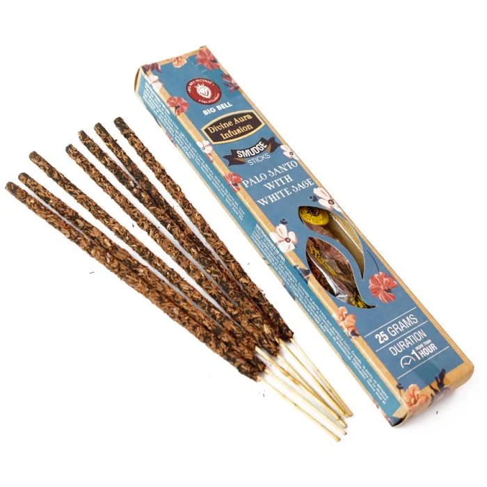 Аромапалички Big Bell Smudge Palo Santo White Sage 25 г (9131033)
