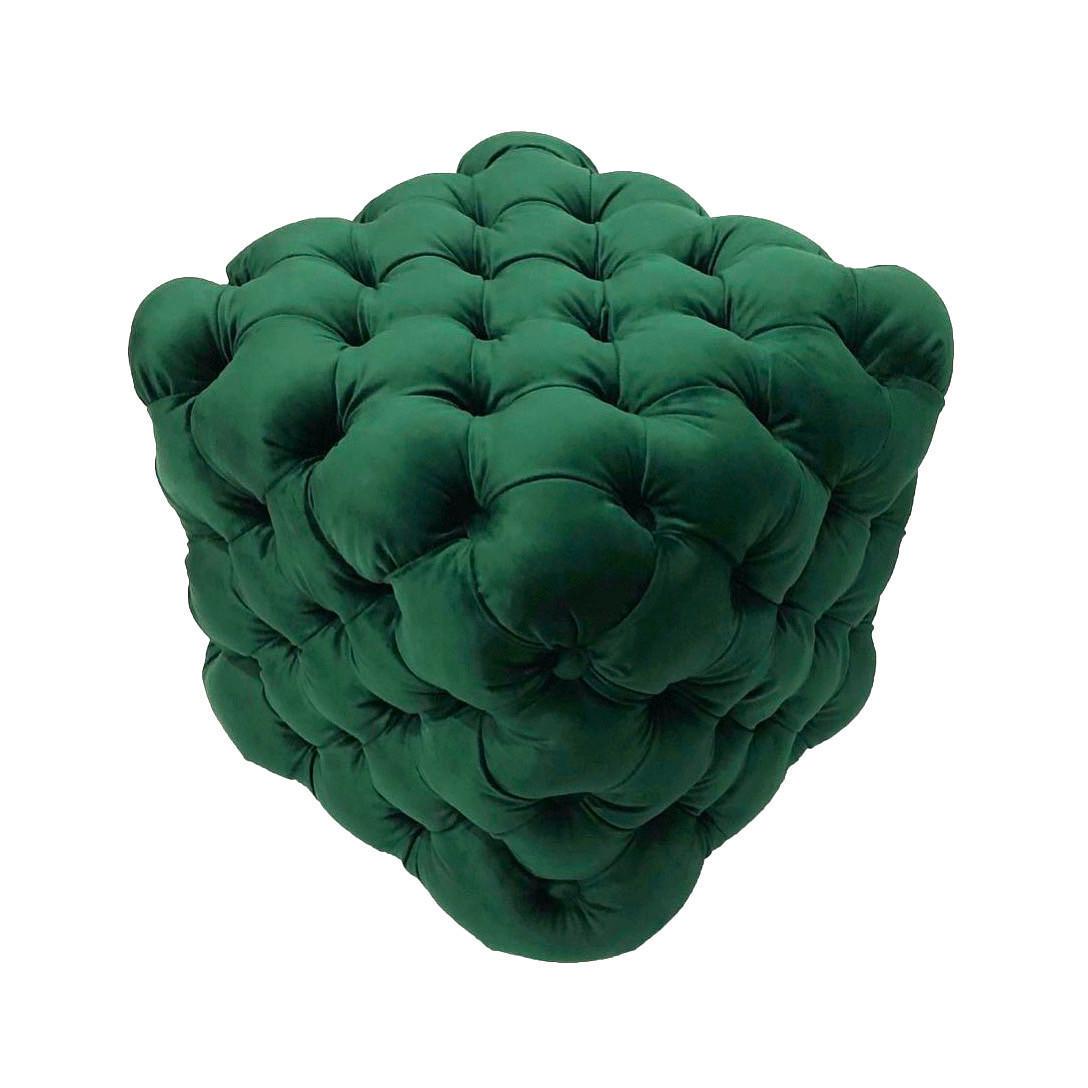 Пуф Mebelle Cubic велюр 45x45x45 см Білий (0192) - фото 9 Пуф Mebelle Cubic велюр 45x45x45 см Білий (0192) - фото 9